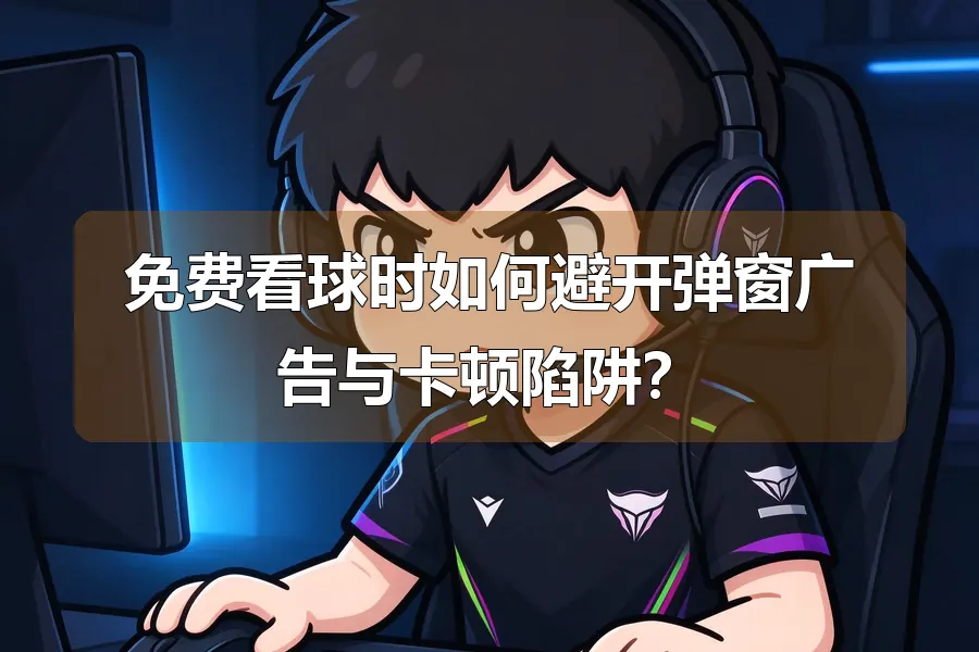 免费看球时如何避开弹窗广告与卡顿陷阱?